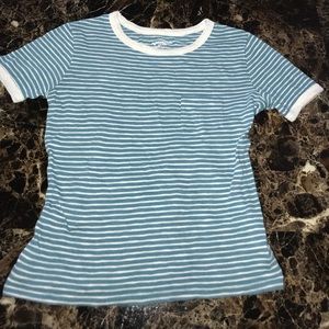 Cute Striped Crop Top